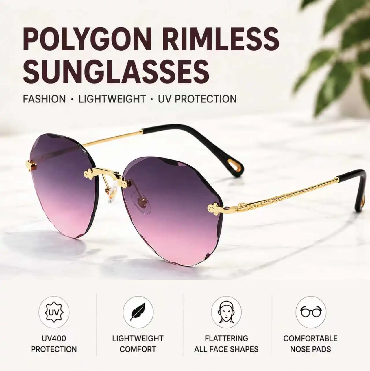 2026 NEW sunglass woman sunglasses women's sunglasses gafas sunglass man lentes polarized sunglasses Magnifier