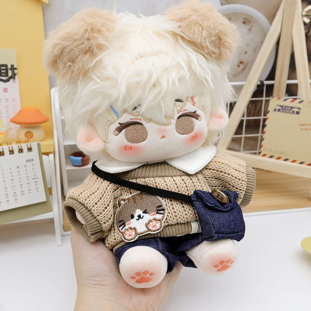 

20CM Cotton Doll Clothes Dress Coat Set Sweater Shorts Suit Cute Lovely Dress up DIY Doll Accessories Kids Toys