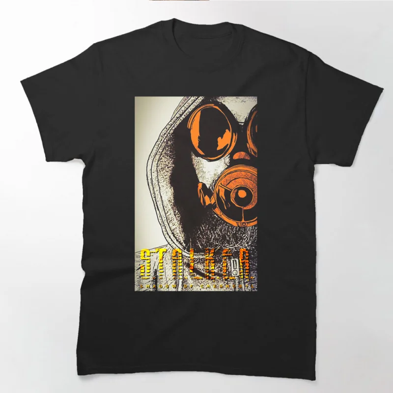 

S.T.A.L.K.E.R. 2 Shadow of chernobyl 0813 Danger exclusion zone gift t shirt Videogame Stalker Graphic Clothes All size Tops
