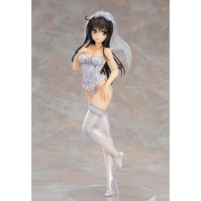 Genuine in Stock MaxFactory To LOVE 1/6 Queen of Bags Yui Furutekawa Wedding Dress Decorate Models, Collect Gifts,