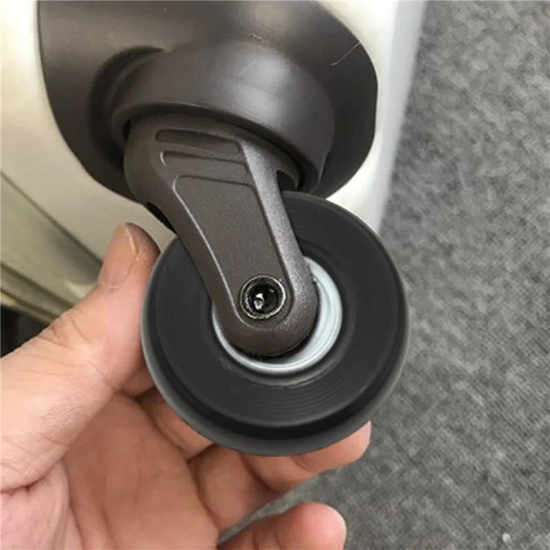 

6Set 45X19mm Luggage Suitcase / Inline Outdoor Skate Replacement Wheels Black