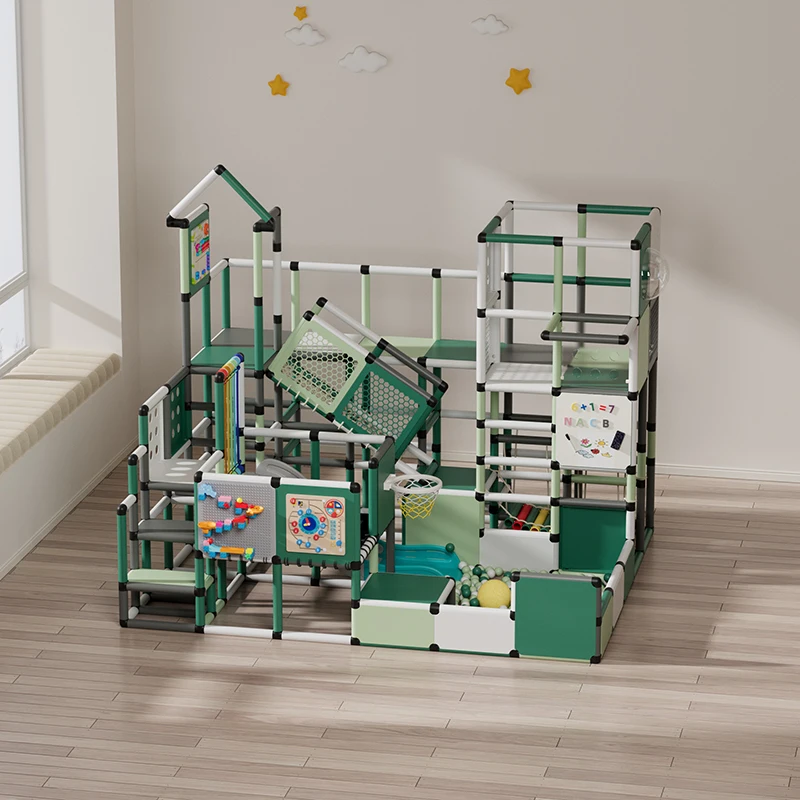Climbing Frame Indoor Children's Baby Small Family Infant Room Climbing Ladder Montessori Multi-Functional Combined Slide