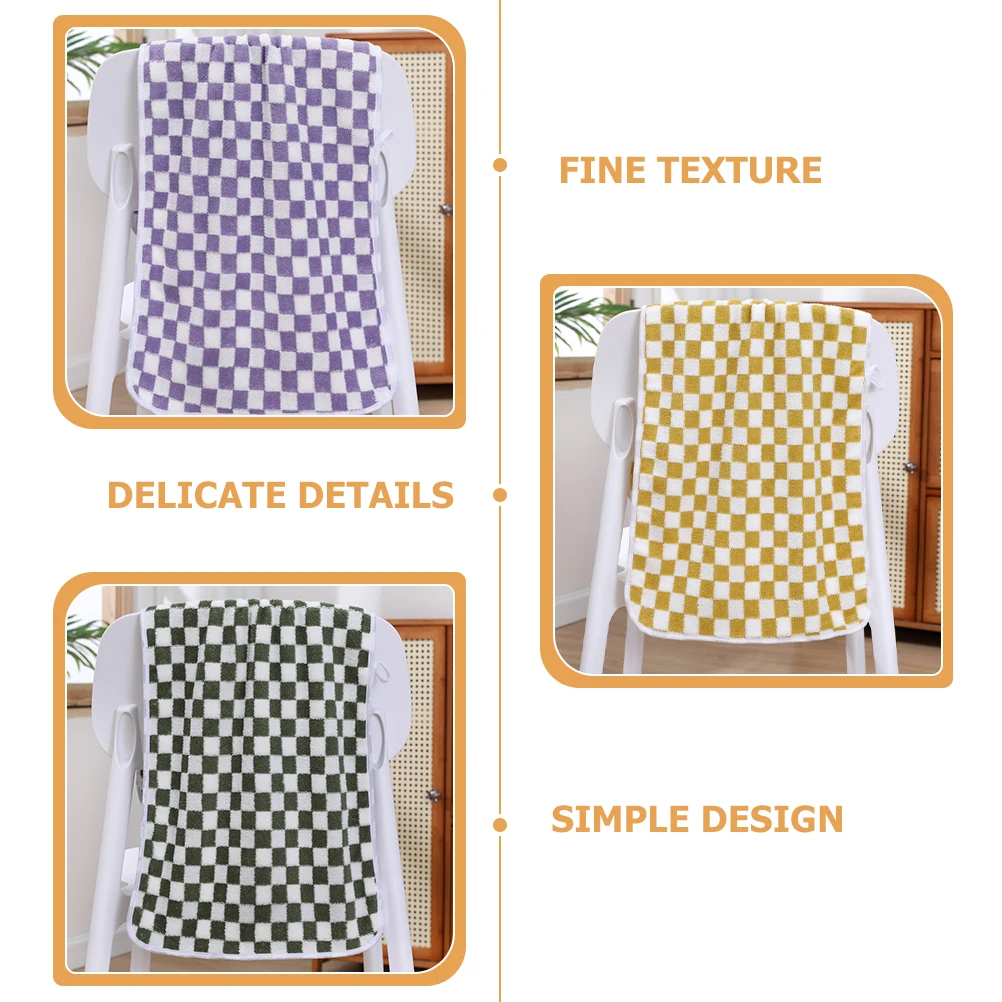 

4Pcs Coral Fleece Face Towels Soft Absorbent Quick Dry Washcloths for Adults Multipurpose Bathroom Hand Towels Reusable