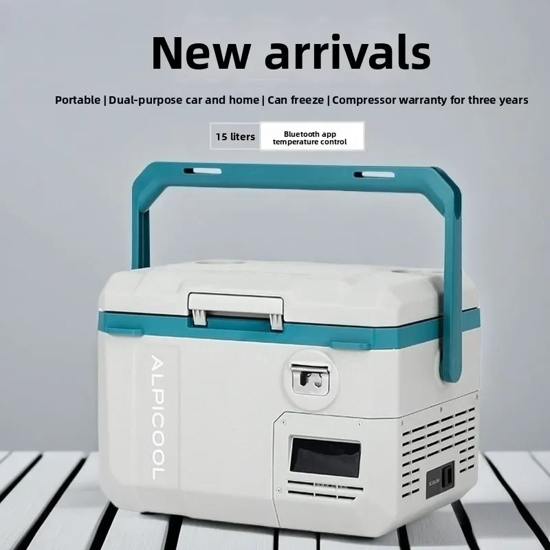 

Автомобильный холодильник для общежития и офиса, компактный, 12В/24В/220В, для автомобиля и дома, двойного назначения