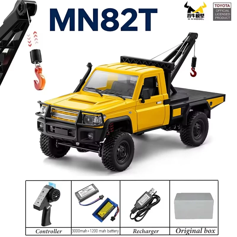 

12 2.4G 4WD RC Crawler Hoist Remote Control Off-road Pickup Truck RC Climbing Car Model Toy for Kids And Adults