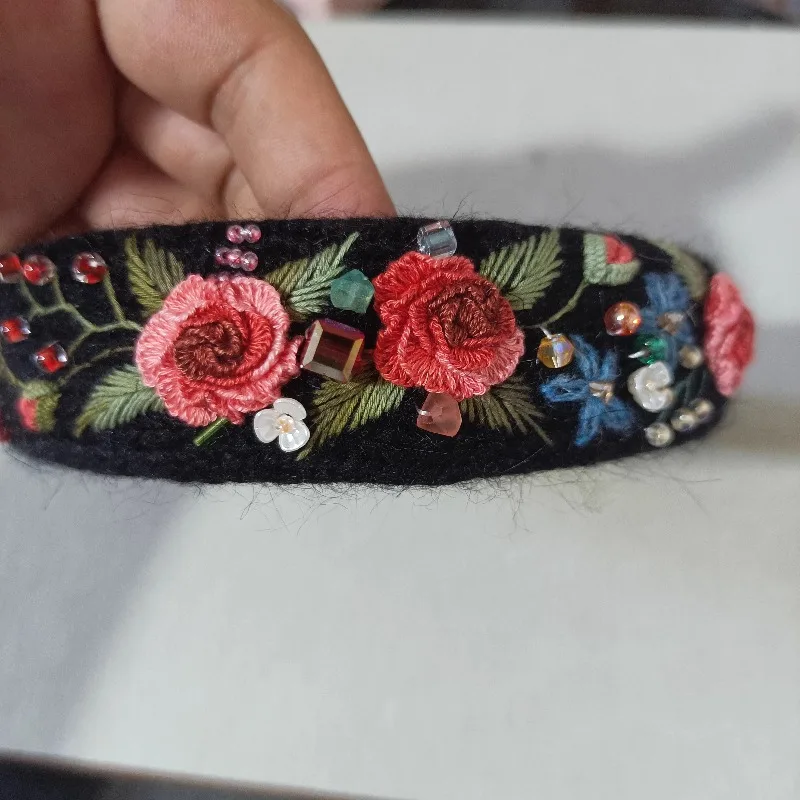 

High Quality Needle Embroidery Headband