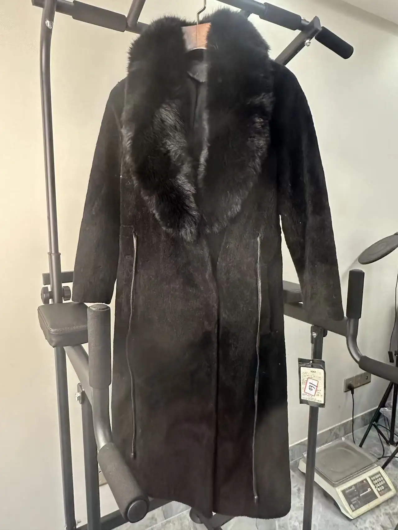AYUNSUE Real Wool Jacket Men Winter Clothes Man Warm Fox Fur Collar Unique Coats Promotion Minor Flaws No Refund No Exchange