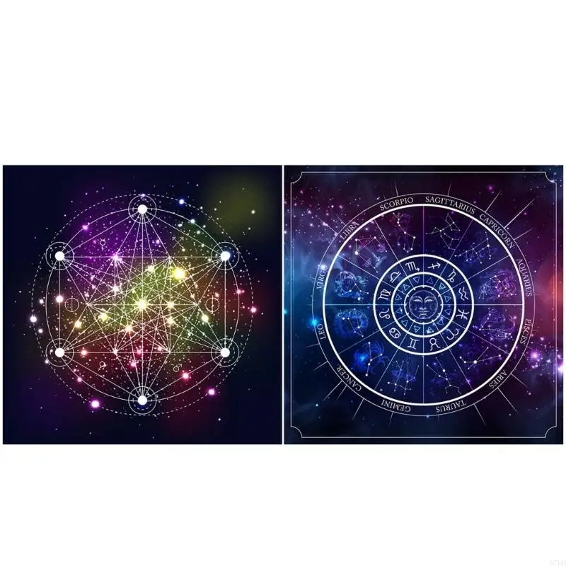 

Square Altar Board Game Cards Pad Table Cloth Metaphysical Board Game Mat