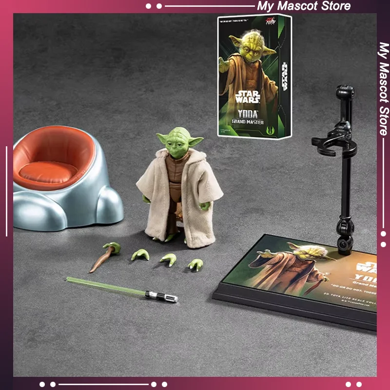 In Stock ZD Toys Star Wars Yoda Action Figure Movable Joints Collectible Model Desktop Decoration Display Toy Adult Fans Gift
