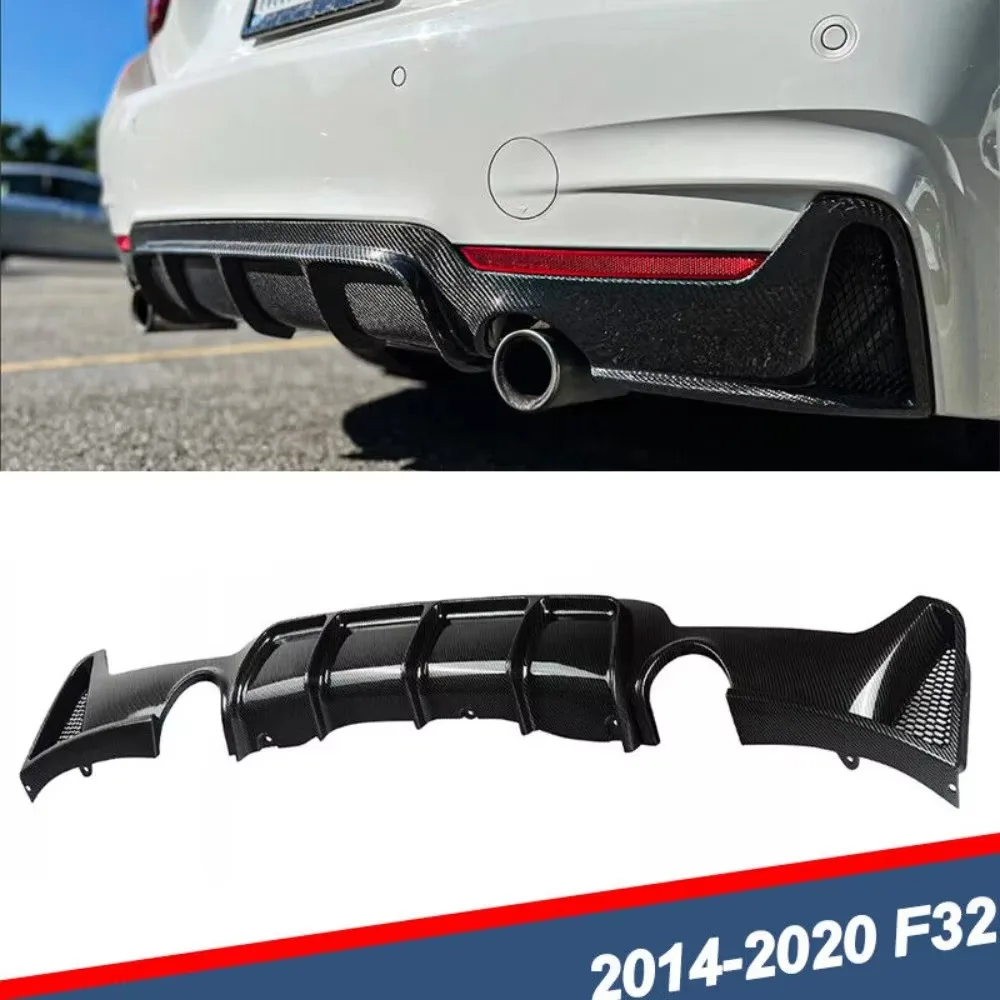 

Rear Diffuser MP Style Carbon Look ABS For 2014-2020 BMW F32 F33 430i 440i M Sport United States