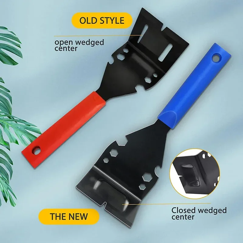 Trim Puller Pry Bar Multi-Tool Heavy Duty Tile Removal Tool for Removing Wood Floor Baseboard, Door Casings Tiles Nail Pulling