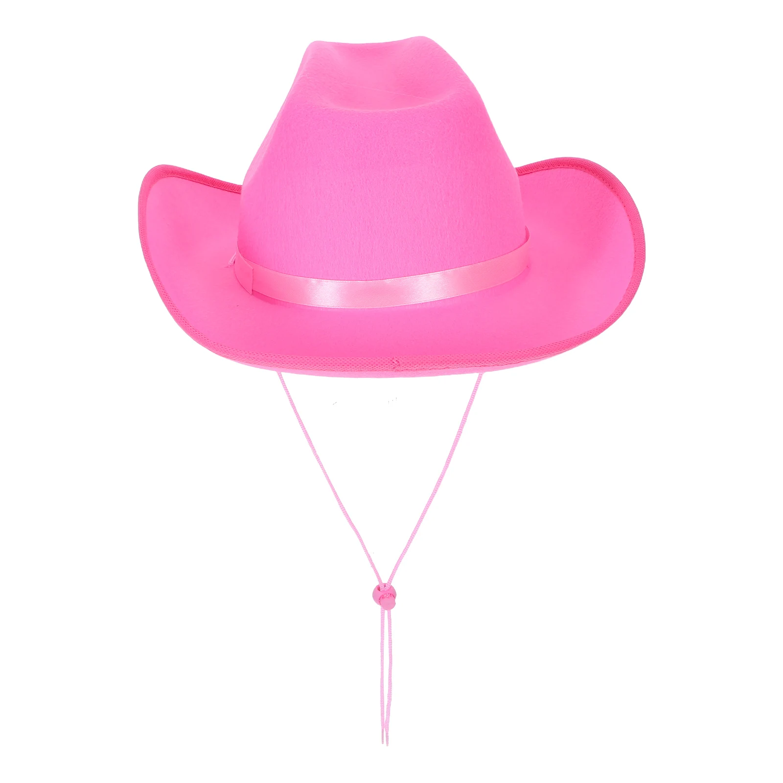 

Western Cowboy Hat Cowgirl Costume Tether Girls Non-woven Fabric Accessories for Women Cosplay Bride