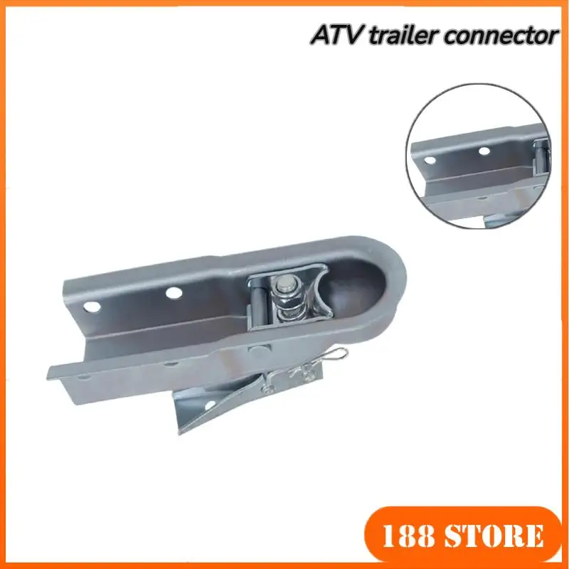 

Beach bike trailer hook accessories modified trailer frame connection device connected to tractor universal ball head cover