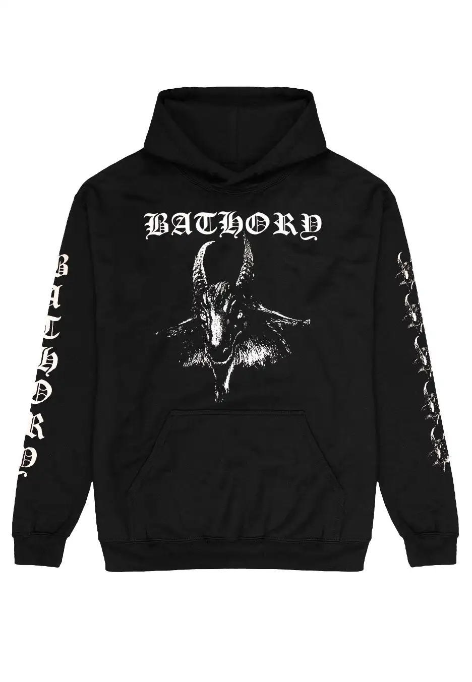 Bathory - Goat - Sudaderas con capucha Tops Hombres Mujeres Sudadera con capucha de alta calidad Polar cálido top Estampado Oversize Unisex Parejas de alta calidad