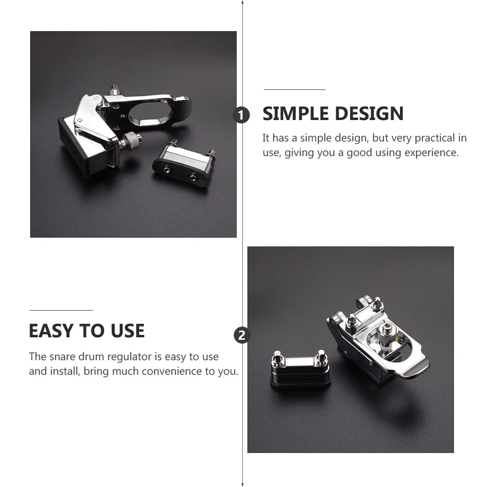 

Stainless Steel Snare Regulator Durable Hardware Replacement Parts Corrosion Resistant Smooth Surface Easy Install Throw Off