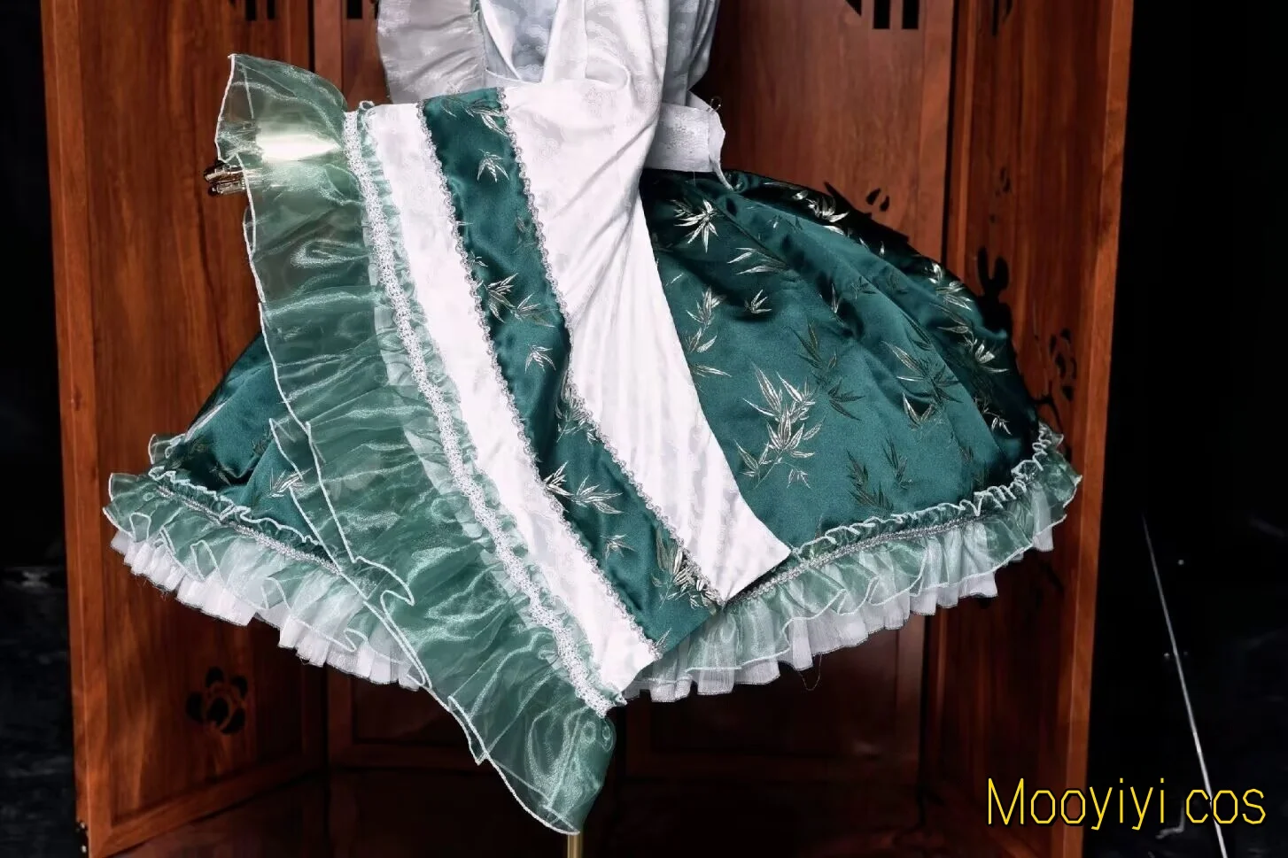 Disfraz de Mooyiyi Konpaku Youmu, disfraz de Halloween, Navidad, fiesta de juegos de rol, vestido cómico, nuevo proyecto Touhou personalizado