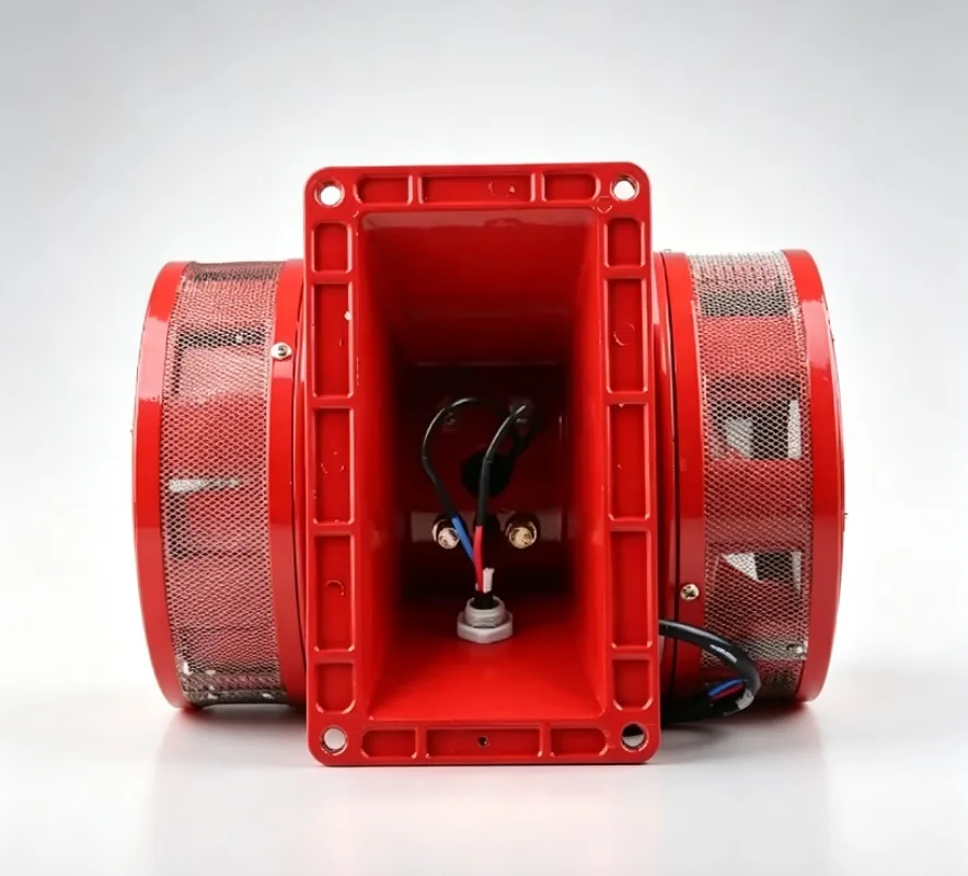 MS-790 Motor Driven Air Raid Siren 500W 115-125dB, Classic Alarm Horn for Truck, Boat & Yacht