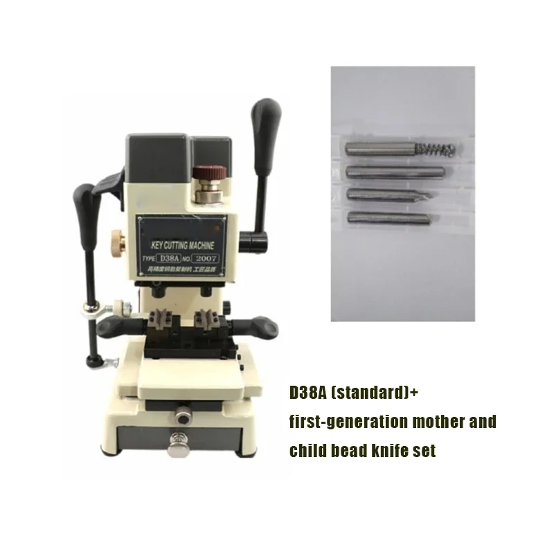 New D38A Vertical Key Duplicating Copy Machine High Precision Drill Machine Locksmith Tool For Making Duplicating Car Door House