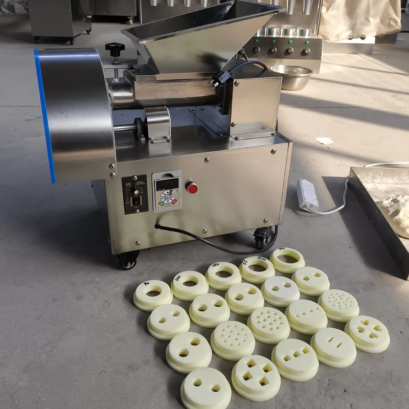 

Commercial Automatic Dough Ball Cutting Machine | Dough Divider Rounder for Pizza Bun Bakery Equipment