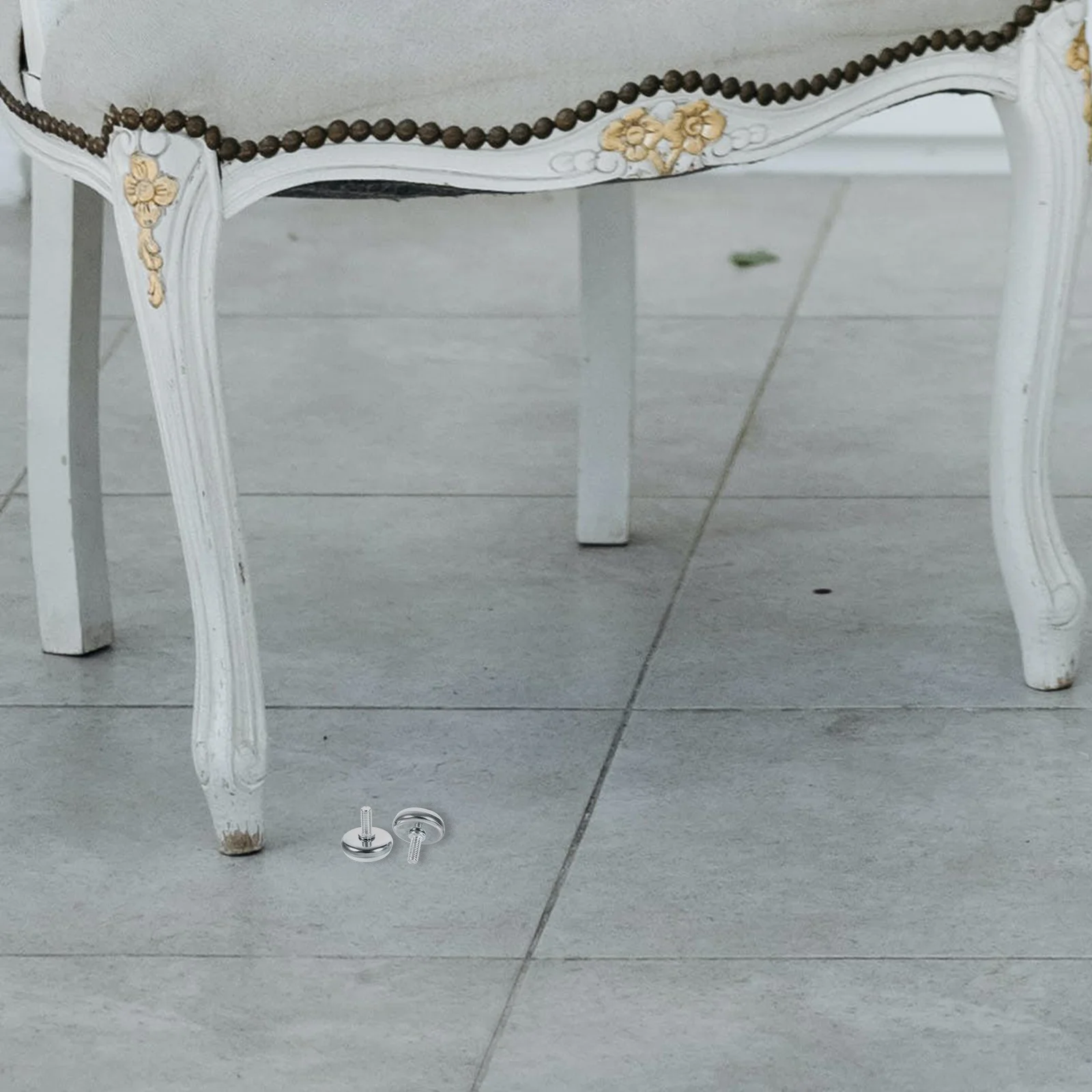 

10Pcs Metal Adjustable Furniture Legs Leveling Feet for Cabinets Sofas Chairs Tables Dressers Furniture Legs Showcase Feet