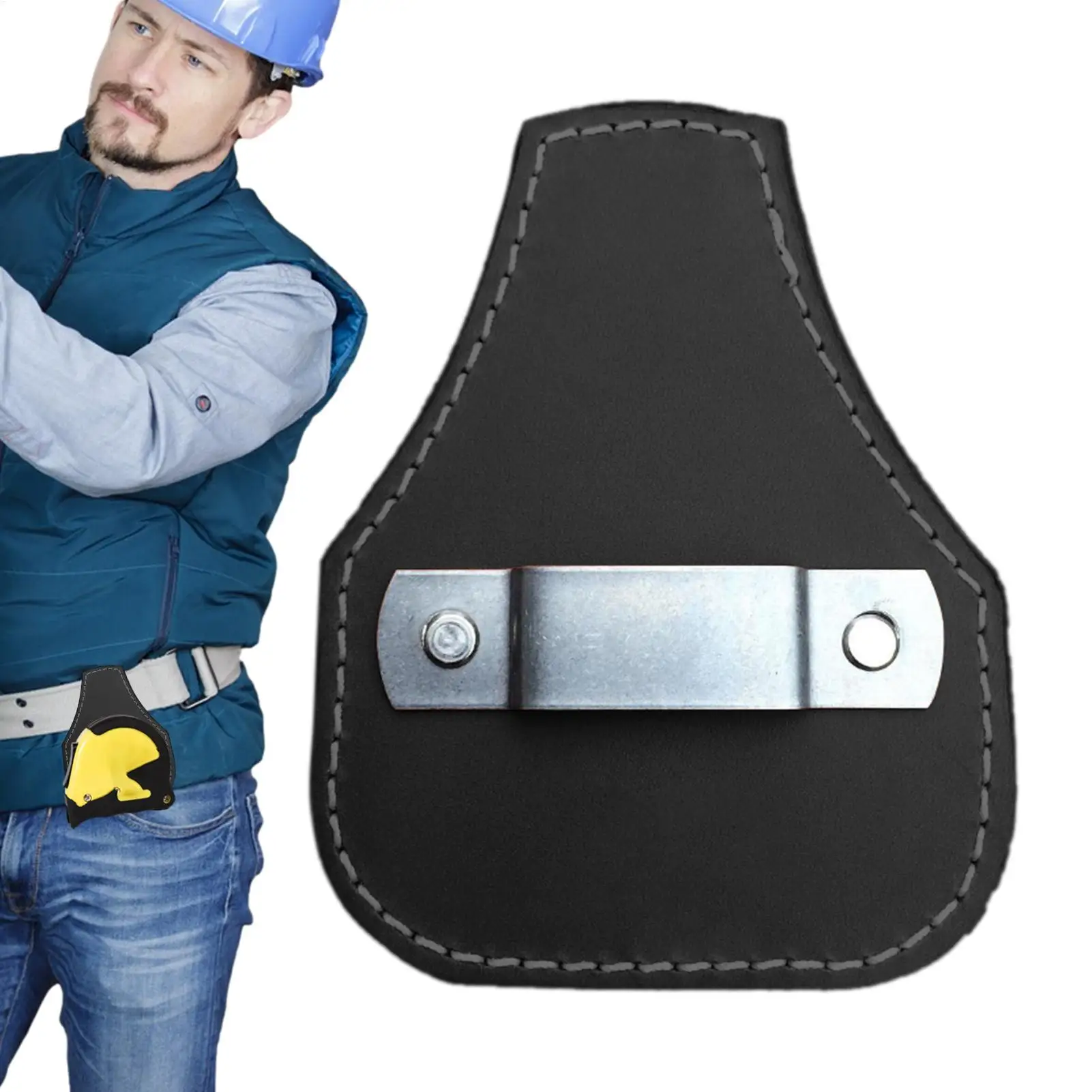 

Tool Belt Holster Tape Measure ClipsTape Measure Holder Universal Tool Accessories For Plumber & Electrician Fits Standard Tape