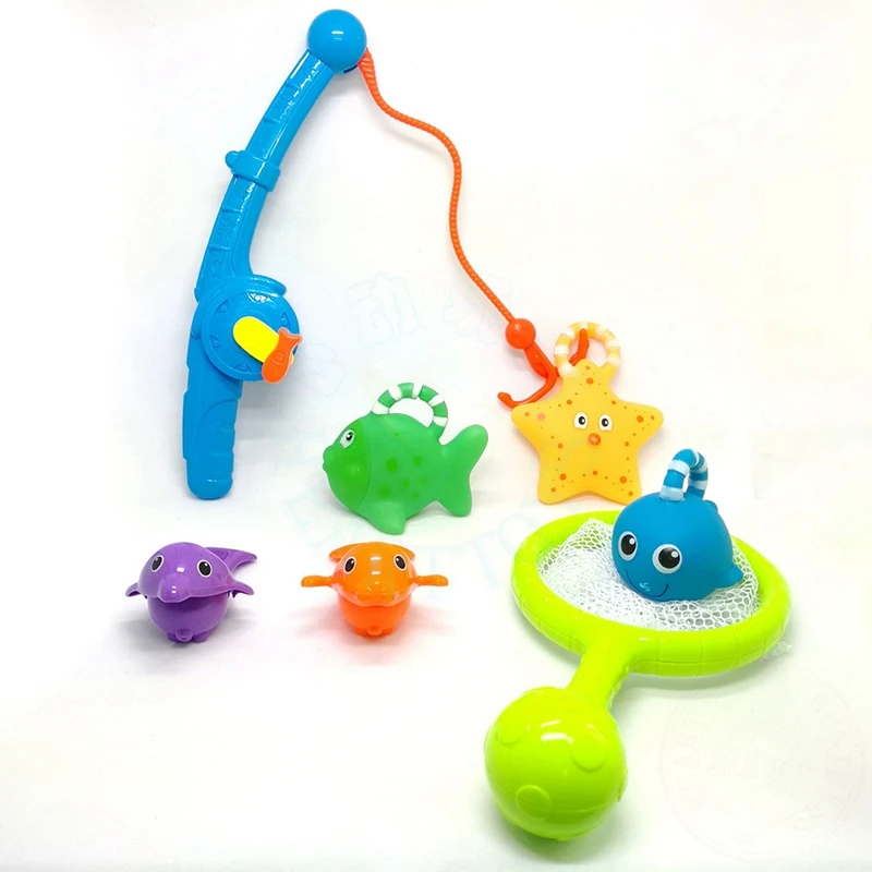 Ensemble de filet de pêche pour enfants, jouets intellectuels, meilleur cadeau pour enfants, jouet de bain modèle, jeux de jeu, le plus récent