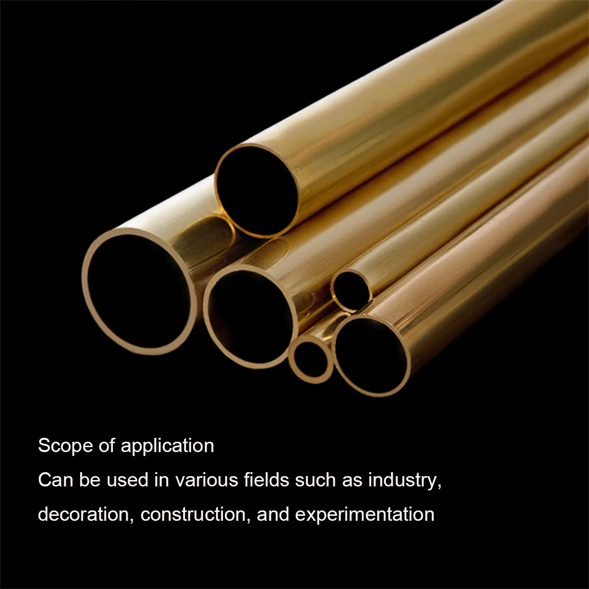 H65/H62 Brass Hollow Round Tube Thin-Walled Thick Walled Capillary Thermal Conductive Copper Sleeve Length 200M