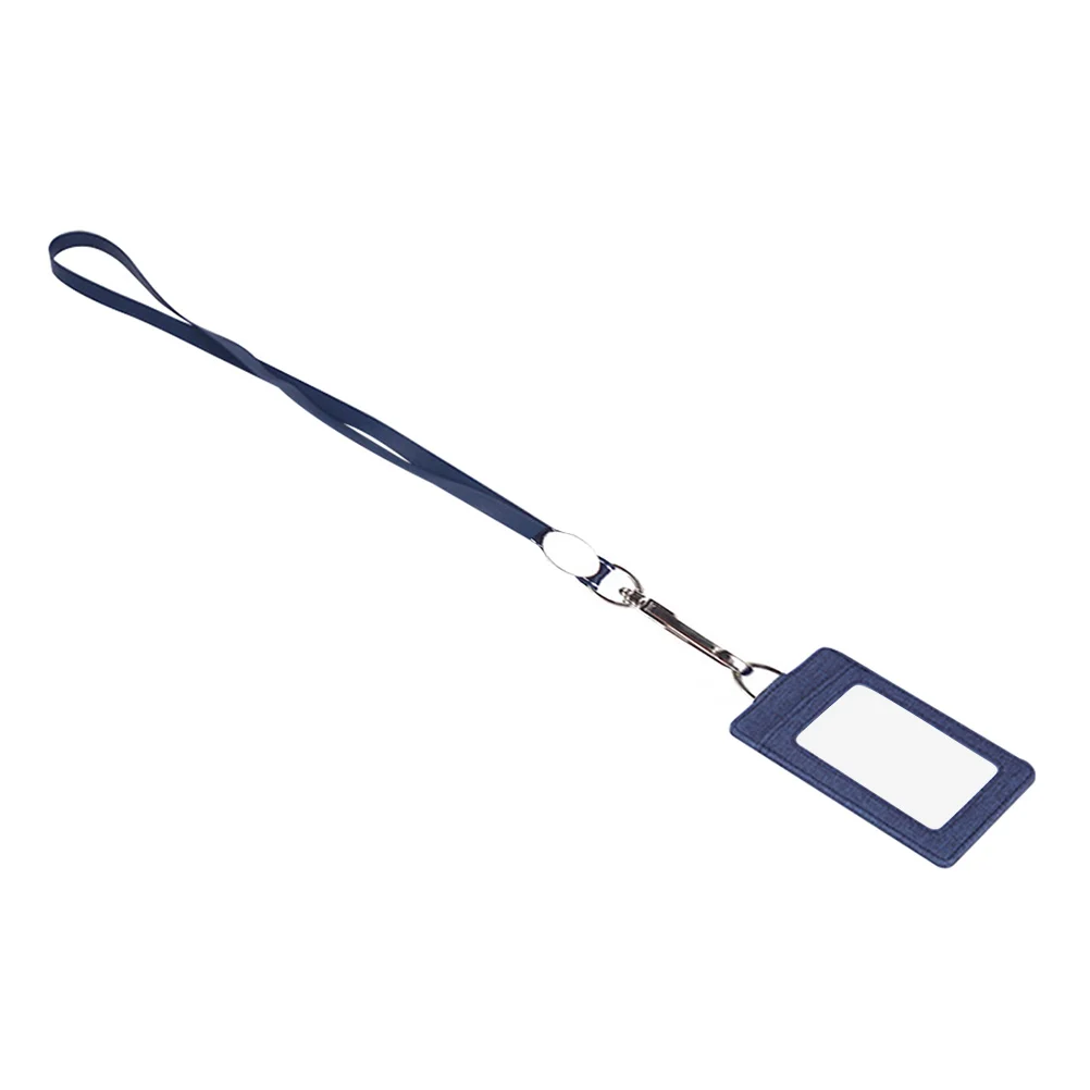 2 قطعة حامل شارة خفيف الوزن غطاء من البولي يوريثان للعمل حامل بطاقة الهوية الطالب مدخل الحرس تخزين بطاقات الاجتماعات
