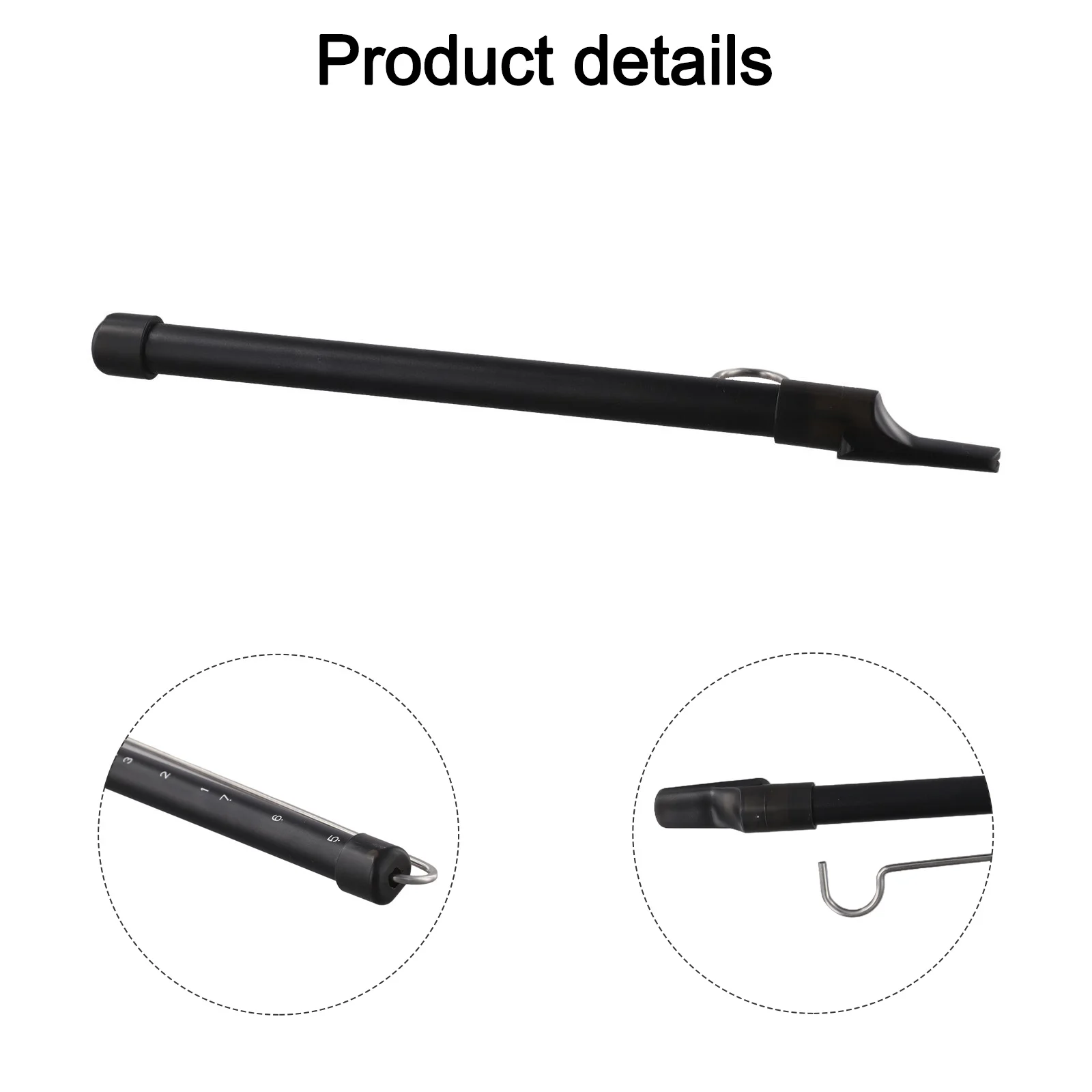 

Aluminum Alloy Whistle Metal Musical Instrument Innovative Sliding Mechanism Versatile Design Music Tool Black