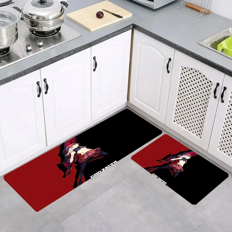 

Game G-God Eater Alisa Aesthetic Room Decoration Kitchen Rug House Entrance Mat Home Rugs Balcony Carpets Foot Carpet Door Mats