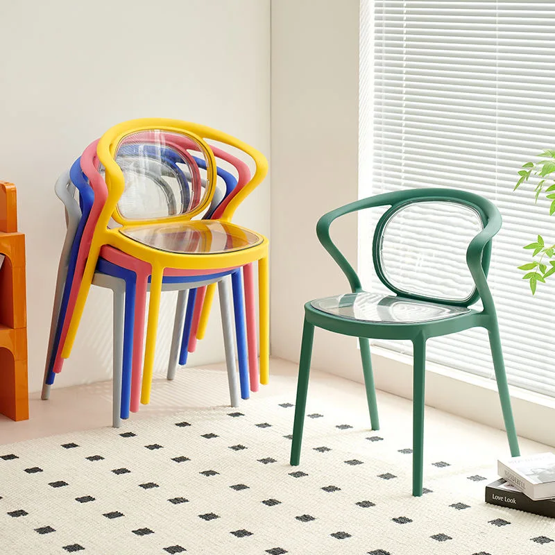 

Hot Sales Modern Portable Dining Chair Strong Bearing Capacity Plastic Backrest For Home Office Hotel Park School Hospital Apart