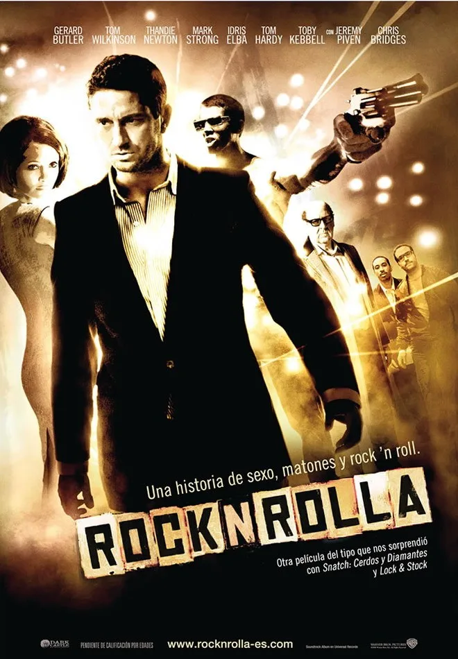 Hot Rare movie RocknRolla 2008 Art SILK POSTER Wall Art Home Decorative painting