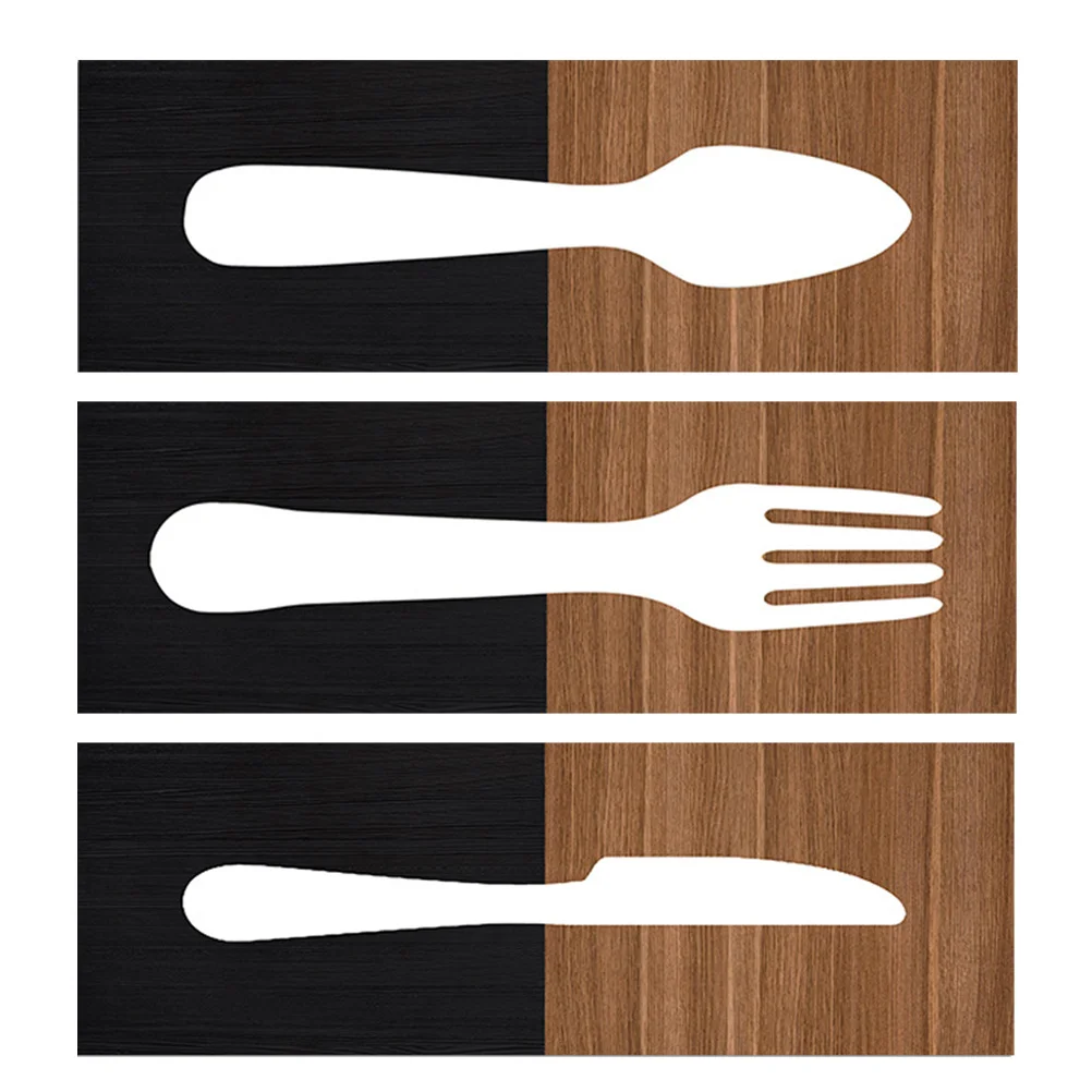 

3Pcs Kitchen Wall Hanging Sign Wooden Board Rustic Wood Sign Home Decors Gift Wooden Wall Hanging Pendant Home Kitchen Decor