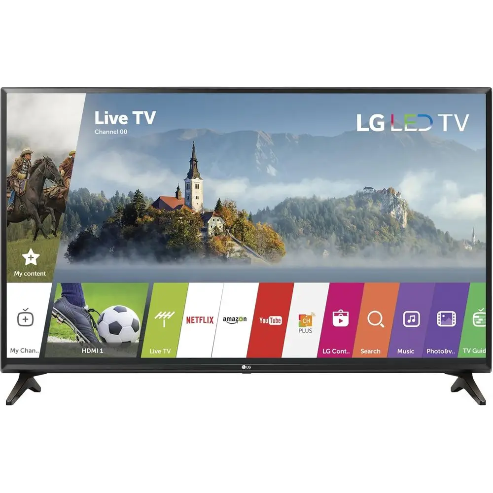 

Electronics 32LJ550B 32-Inch 720p Smart LED TV (2017 Model)