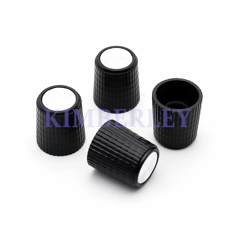 10PCS 15×16.5 Plastic Knob Cap Power Amplifier Panel Adjusting Cap Potentiometer Rotating Cap Electronic Switch Handle