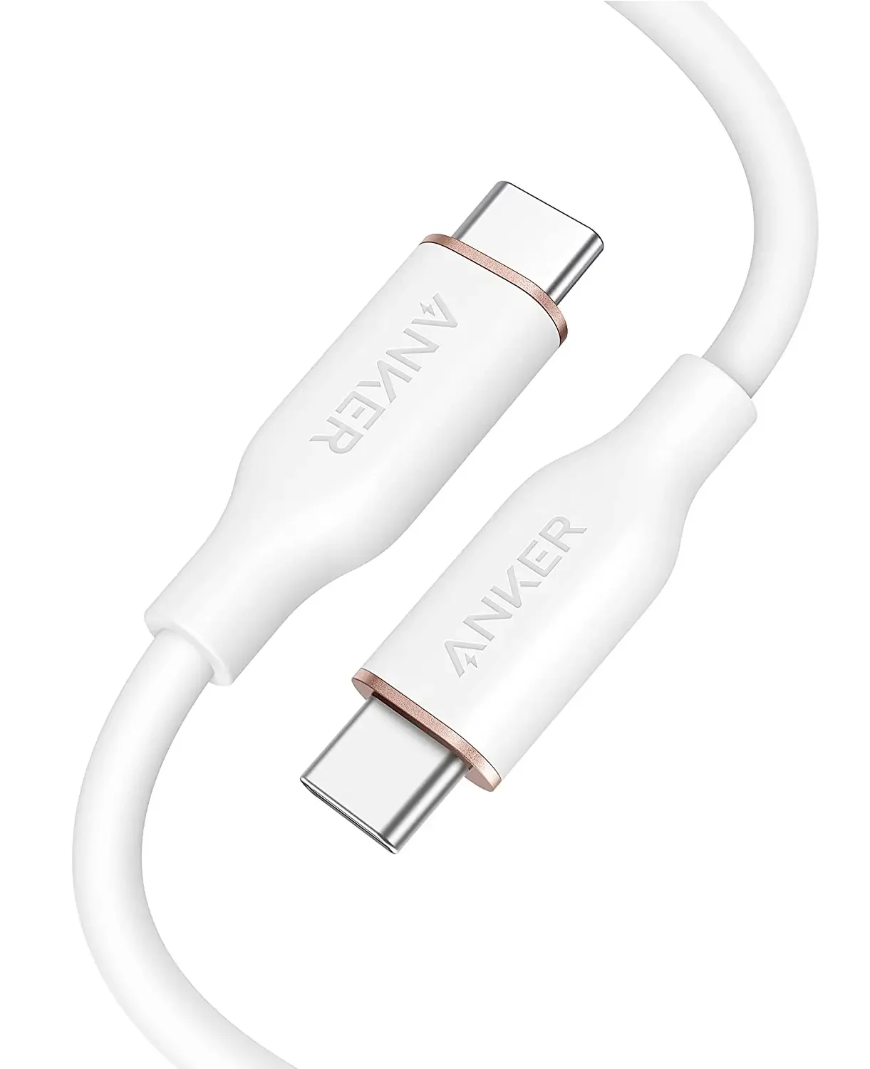 Anker 643 PowerLine III Flow USB C to USB C Cable 100W Fast Charging Silica Gel Cord 3ft 6ft Multiple Lengths image 3