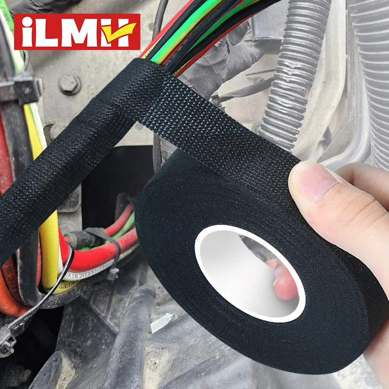 iLMH High Temperature Wire Harness Cloth Tape Review, Heatproof Automotive Loom Tape image 1
