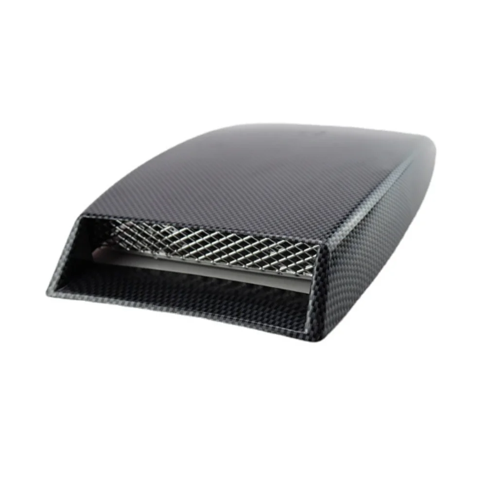 Self-adhesive Car Air Flow Sticker Decorative Cover Simulated Design Hood Scoop Universal Fit Sticker Cover Air Flow Intake