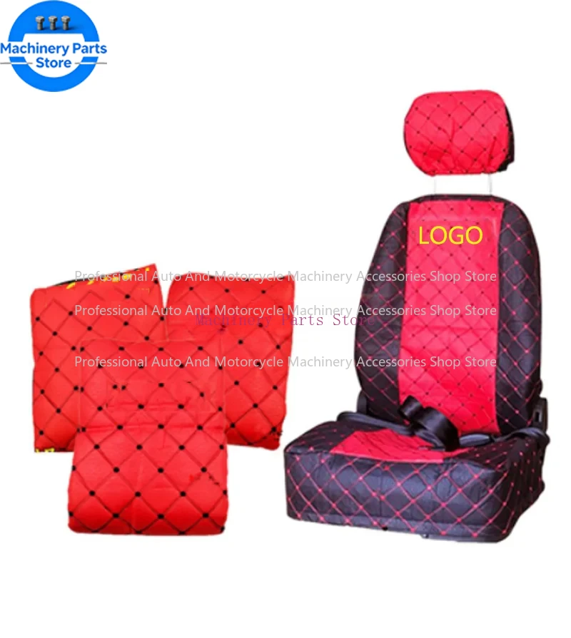 Fit For Doosan Cat Hitachi Kobelco Sany Hyundai Liugong Komatsu Xcmg Volvo Sdlg kato kubota sumitomo Excavator Seat Cover Seat C