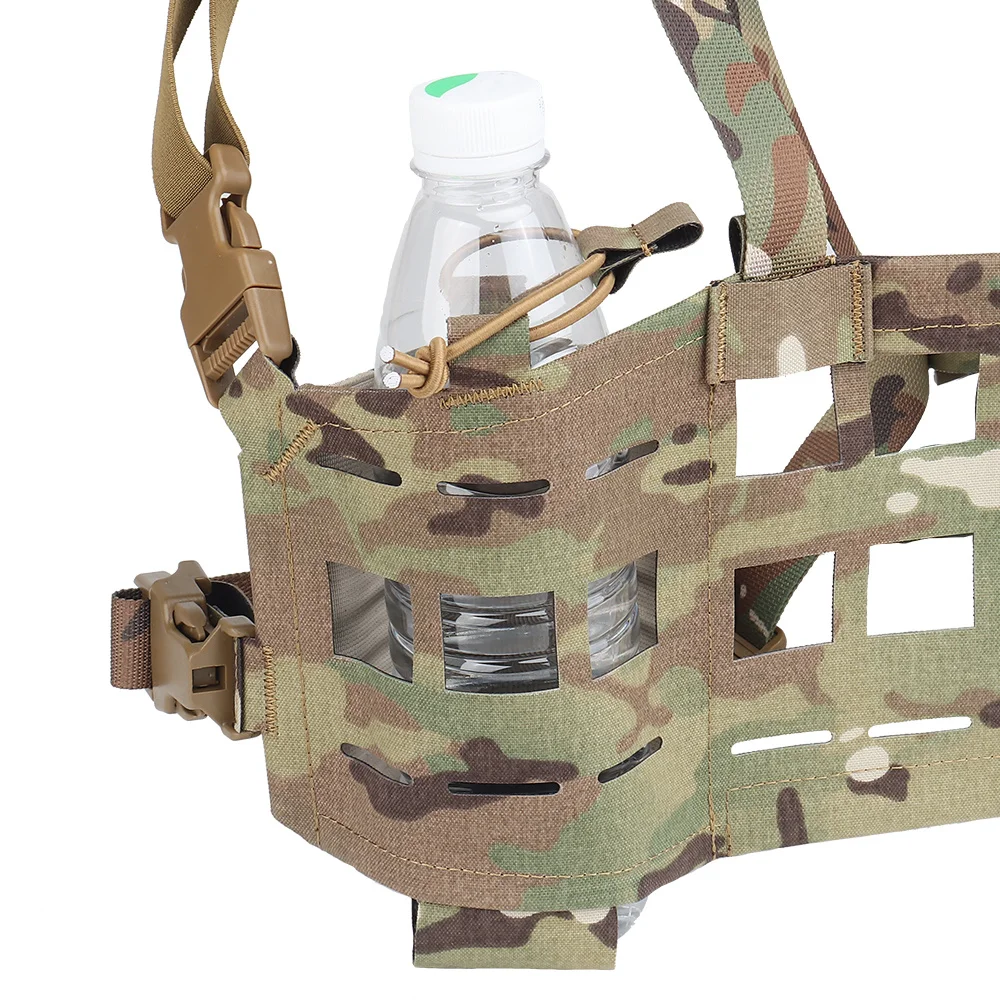 Taktyczna lekka kamizelka myśliwska MOLLE Chest Rig Multi-mission Convertible Load Plate Carrier Akcesoria Sprzęt Airsoft