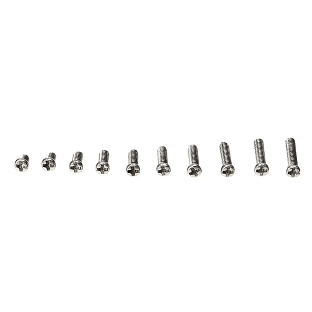 10 Size Stainless Steel Micro Screw Kit for Eyeglasses Sunglasses Watches Camera Computer Repair Organized Dispenser Case Watch