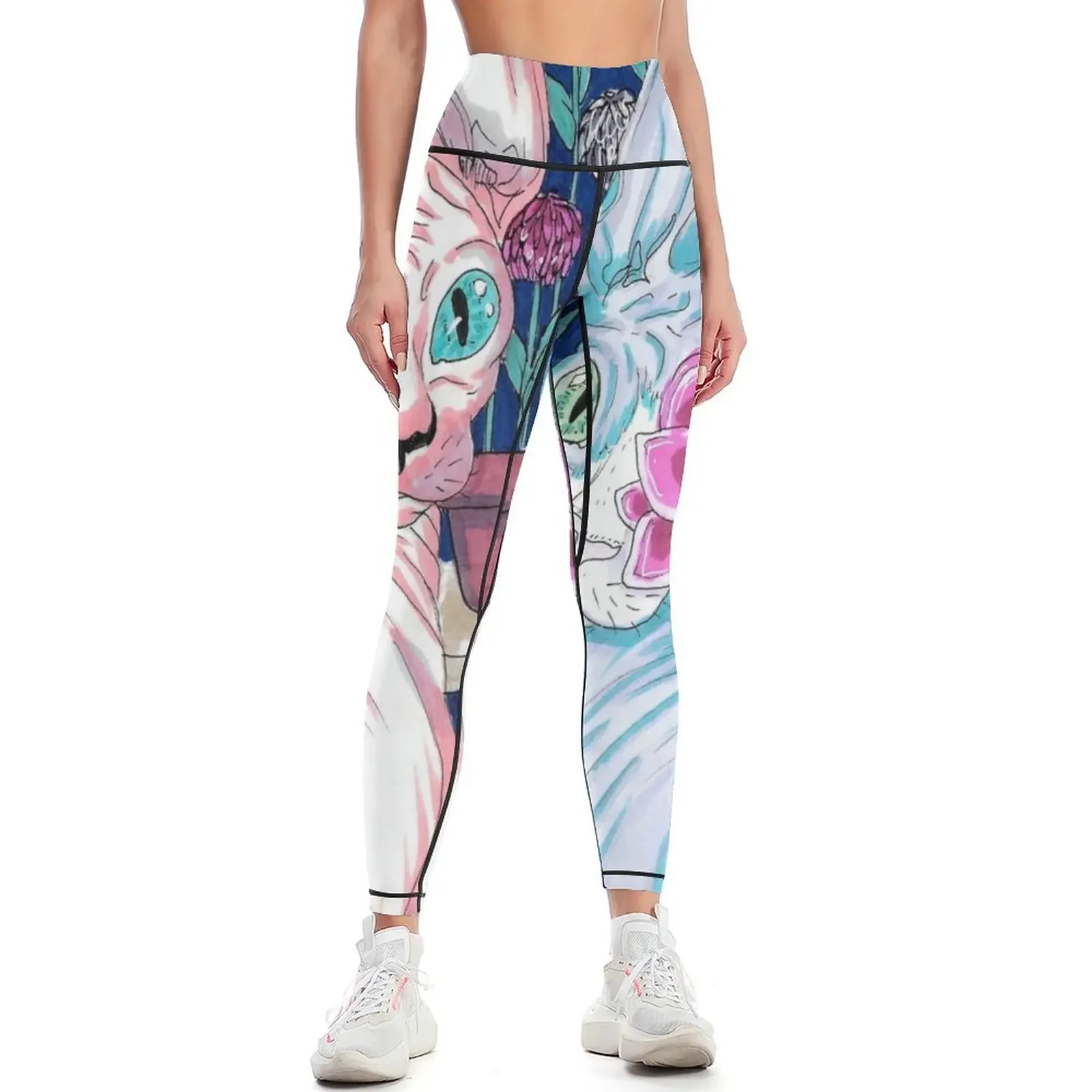 

Sphynx Flora Leggings sporty woman push up joggers for Tight fitting woman Women sportwear Womens Leggings