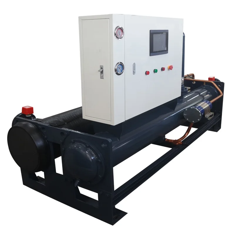 40HP Screw Water-cooled Chiller Large Screw Industrial Circulation Cooling High-efficiency Cooling