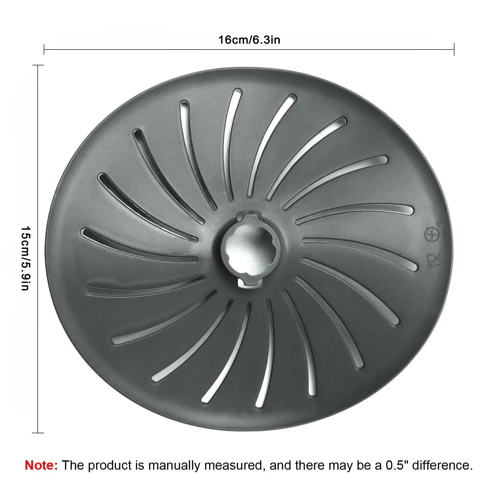 Blender TM5 tm6 Blade Cover Blade Protection Cover Stainless Steel Blender Blade Cover Ingenious Protection for TM5 and tm66