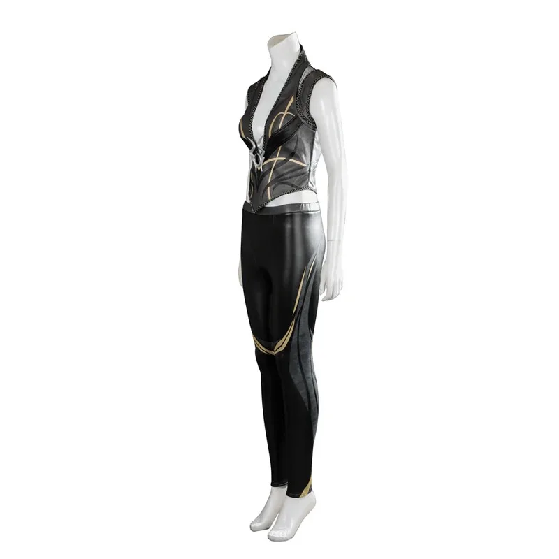 Disfraz de Cosplay negro de alta calidad, traje de Baldur femenino Sexy Gate 3, chaleco de corazón de sombra, pantalones, artículos individuales se venden si;3