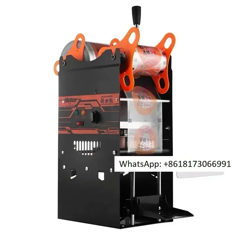 

90mm/95mm plastic cup cold drink shop manual tea sealing machine