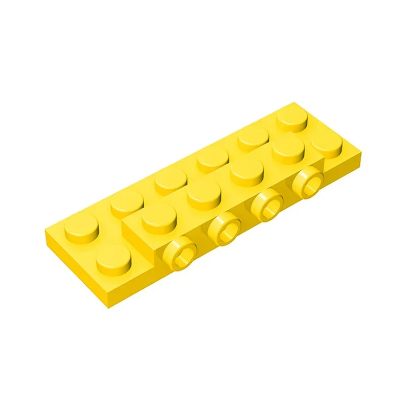 Gobricks 1 Stück MOC-Platte, speziell, 2 x 6 x 2/3 Steine, kompatibel mit 87609 72132 Modellbausteinen, Teilen für Kinder, baut Spielzeug zusammen