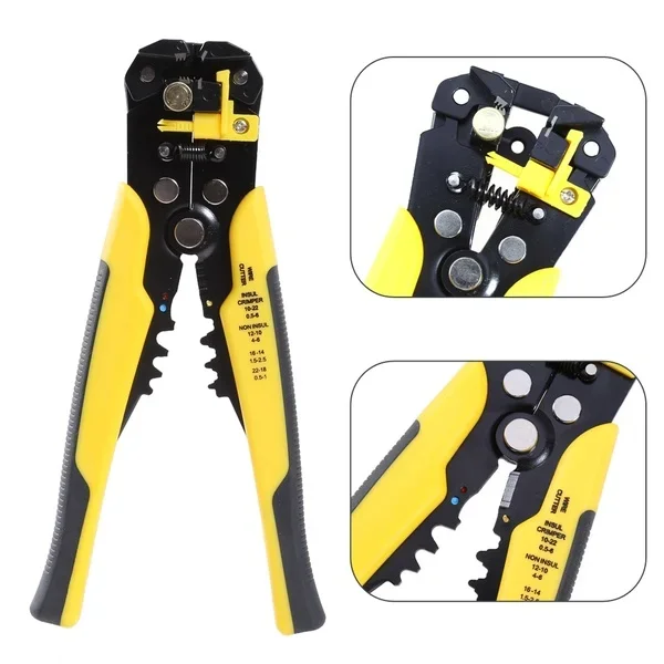 258/236/122PCS Insulated Electrical Wire Crimp Connectors Spade Butt Ring Fork Ring Lugs Rolled Terminals Crimp Plier Tool kit