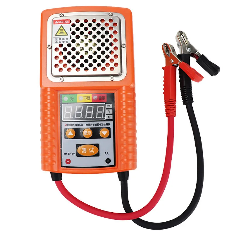 Effective VC3015B Car Battery Tester 6V/12V Lead‑acid Automotive Storage Battery Detector Battery Life Test