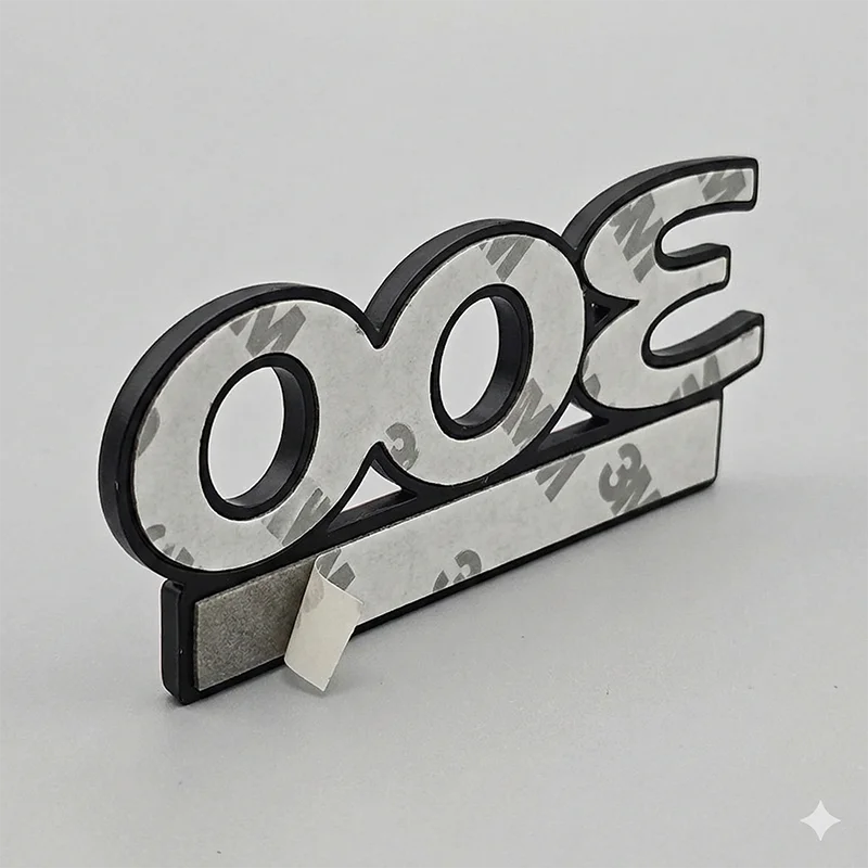 3D 300 TOURING Trunk Emblem Badge For Chrysler 300 Car Rear Tailgate Fender Logo Decal Black Chrome Auto Replacement Sticker view 3